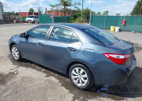 2015 Toyota Corolla L/Le/Le Plus/Le Premium/S/S Plus/S Premium из США, поврежденный, VIN 2T1BURHE6FC356582